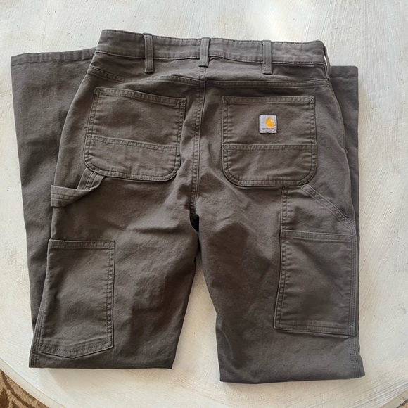 Carhartt Pants - CARHARTT Women’s Rugged FLEX® Relaxed Fit Canvas Stretch Work Pants, Brown, 2